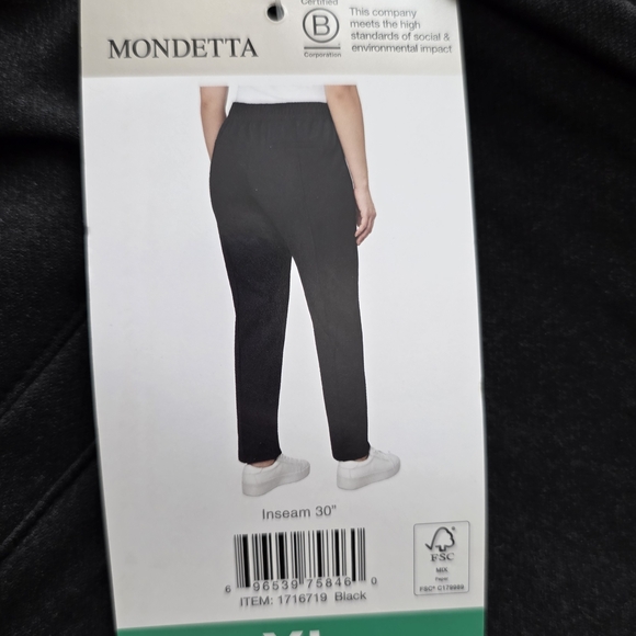 Mondetta Charcoal Dress Pants for Men - Picture 5 of 7